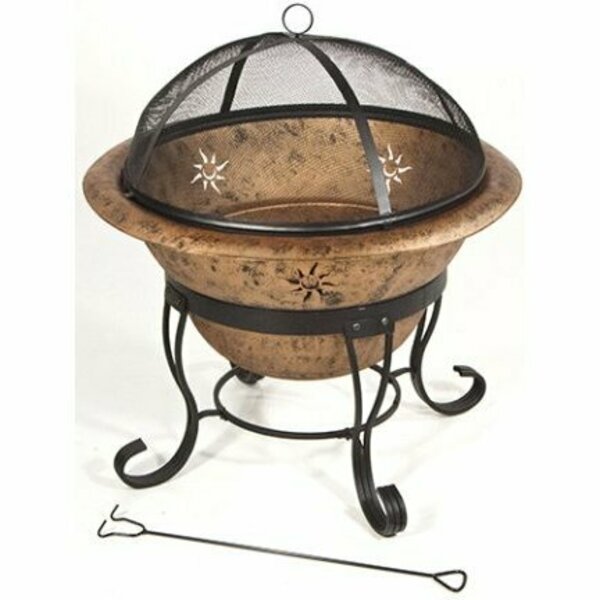 Panacea FIREBOWL STEEL SOLEIL 29 X 29 X 28 IN 30329